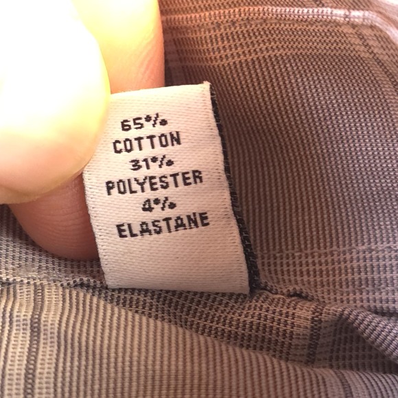 New Calvin Klein Shirt XL 17 17.5 34/35 All Season Stretch Gray Check - Picture 10 of 11